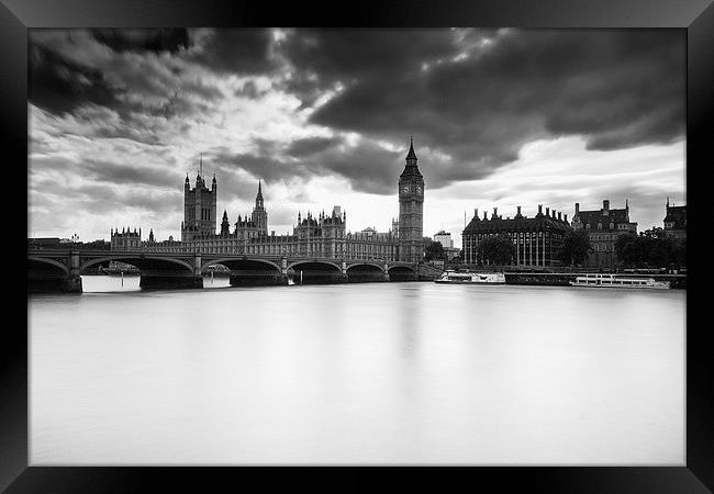 Westminster Framed Print by Keith Thorburn EFIAP/b