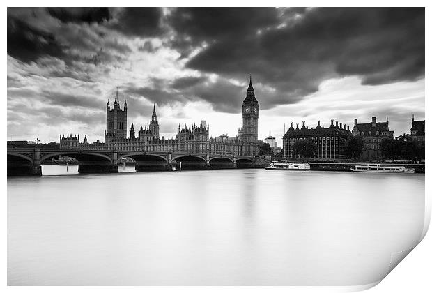 Westminster Print by Keith Thorburn EFIAP/b