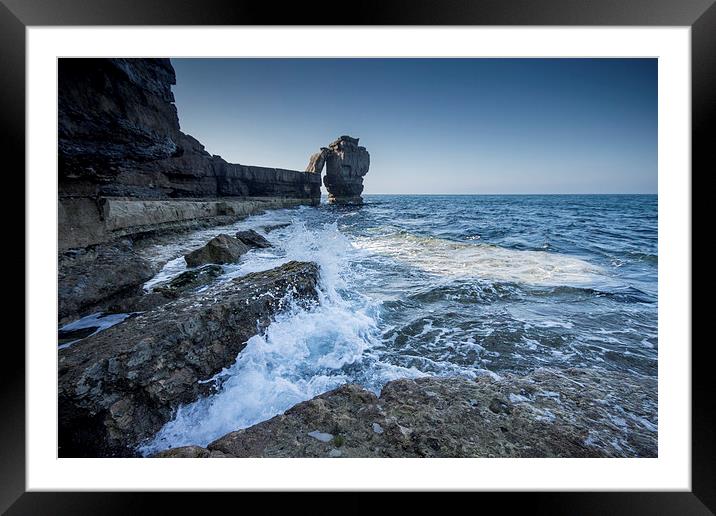 Pulpit Rock Portland Framed Mounted Print by Phil Wareham