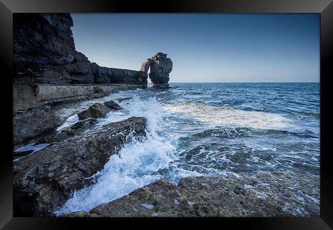 Pulpit Rock Portland Framed Print by Phil Wareham