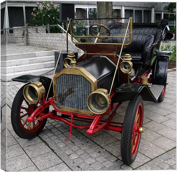 Old Buick Canvas Print by Thomas Grob