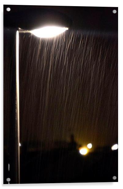 Light Rain Acrylic by  