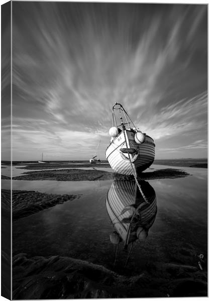Mono Sue reflections Canvas Print by Paul Farrell Photography