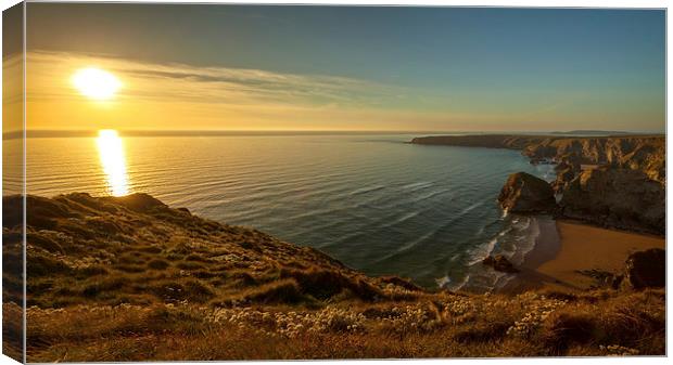 lovely cornwall Canvas Print by Silvio Schoisswohl