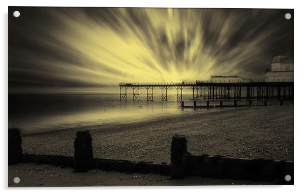 THE PIER Acrylic by Rob Toombs