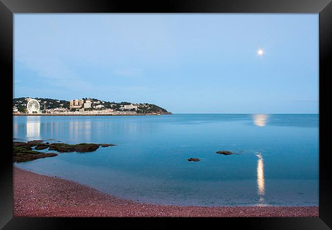 View of Torquay Framed Print by Diane Griffiths