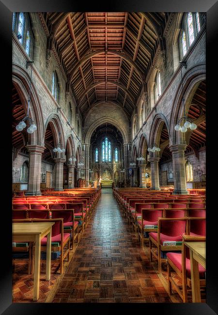 St Marys Without the Walls Framed Print by Ian Mitchell