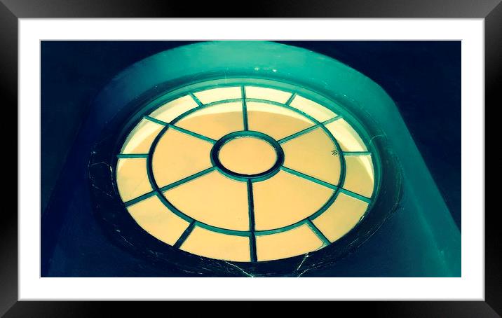 the round window Framed Mounted Print by chrissy woodhouse
