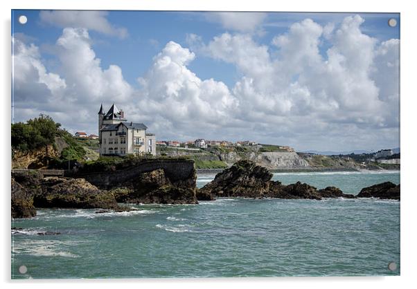 Biarritz in May Acrylic by Michelle PREVOT