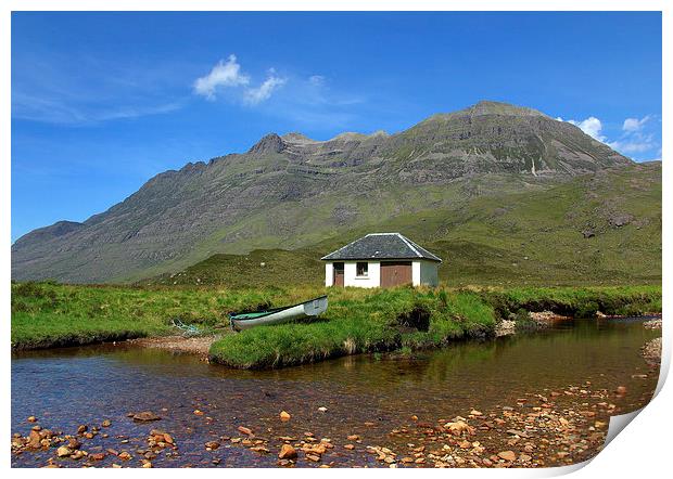 View of Liathach Print by David Wilson