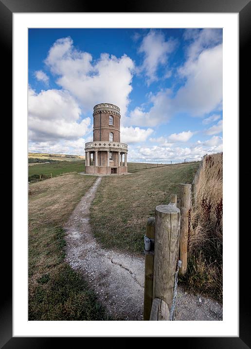 Clavell Tower Framed Mounted Print by Phil Wareham