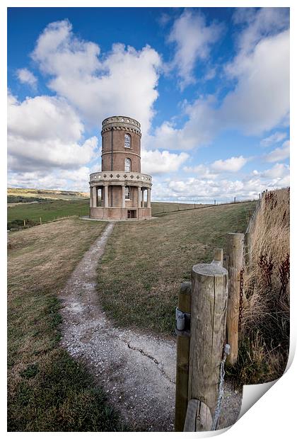 Clavell Tower Print by Phil Wareham