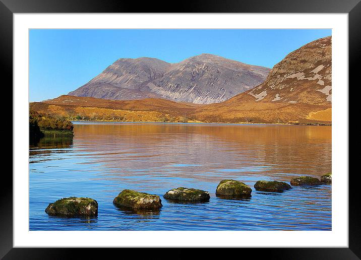 Arkle and Stepping Stones Framed Mounted Print by David Wilson