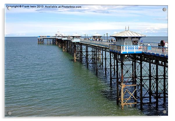 The famous Victorian Pier Acrylic by Frank Irwin