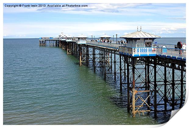 The famous Victorian Pier Print by Frank Irwin