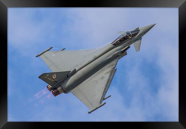 Typhoon FGR4 at Duxford Framed Print by Oxon Images