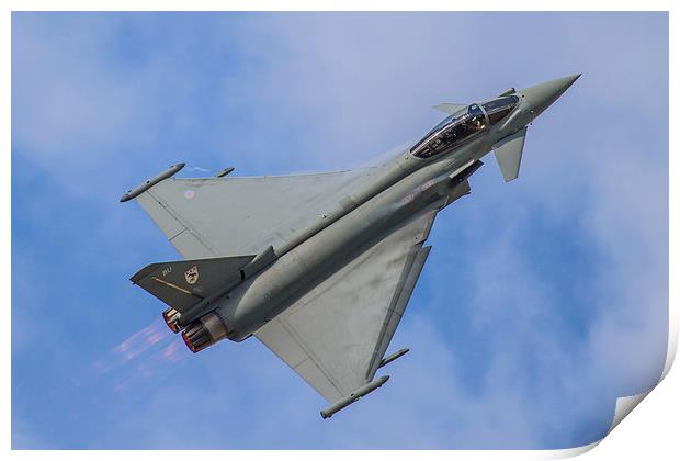 Typhoon FGR4 at Duxford Print by Oxon Images