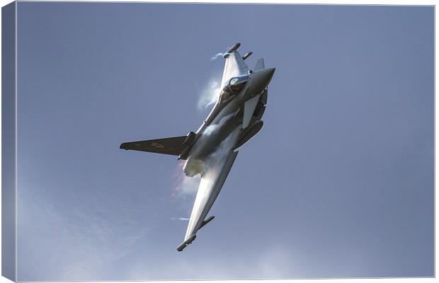 Typhoon FGR4 with Vapour Canvas Print by Oxon Images