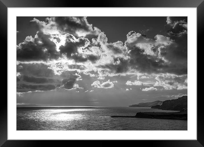 Sunshine and Clouds Framed Mounted Print by Phil Wareham