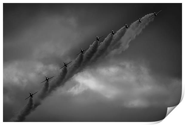 Line Abreast Print by Gareth Burge Photography