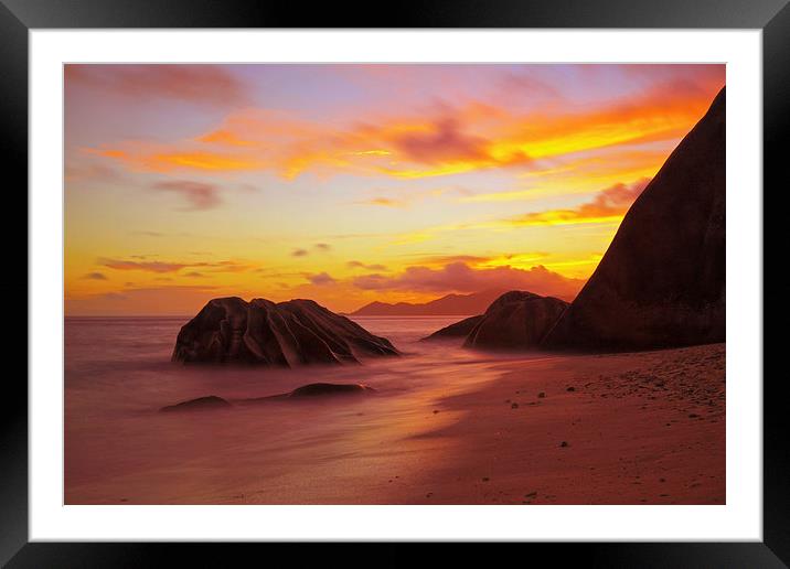 mystic rock Framed Mounted Print by Silvio Schoisswohl