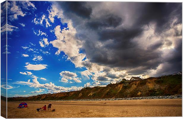 Calm befor the storm Canvas Print by Mark Bunning