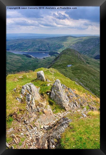 Views Of haweswater Framed Print by Jason Connolly