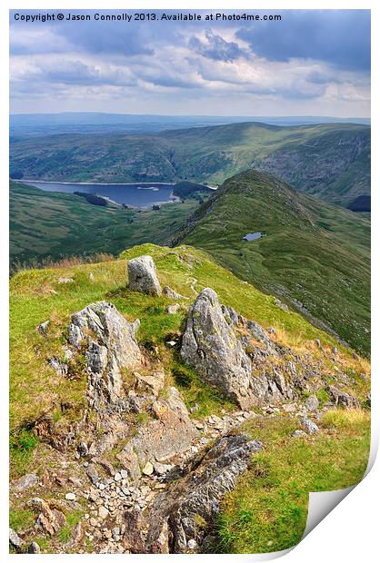 Views Of haweswater Print by Jason Connolly
