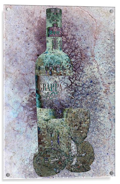 Holiday Memories Grappa Acrylic by Michelle Orai