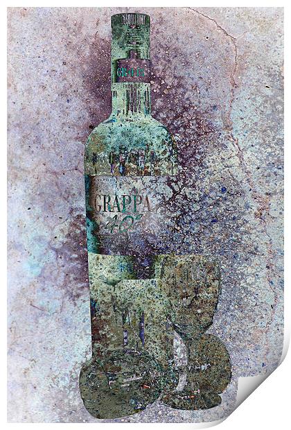 Holiday Memories Grappa Print by Michelle Orai