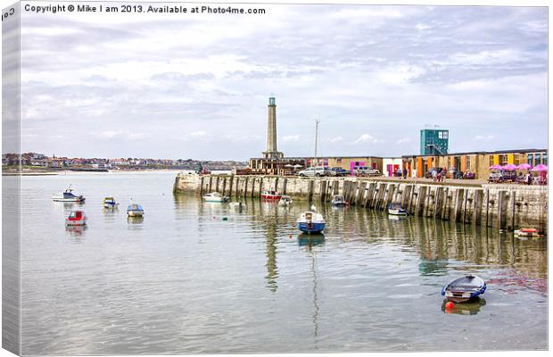 Margate harbour in the summer Canvas Print by Thanet Photos