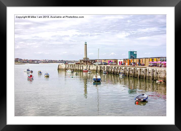 Margate harbour in the summer Framed Mounted Print by Thanet Photos