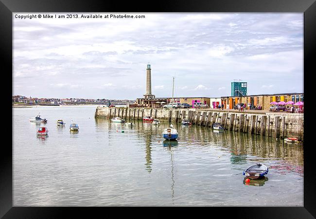 Margate harbour in the summer Framed Print by Thanet Photos