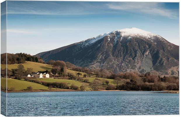 Loweswater Canvas Print by Martin Parratt