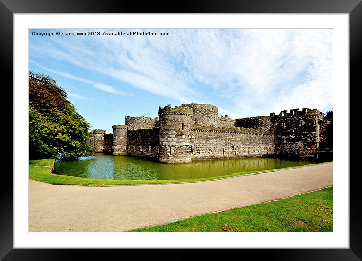 Beaumaris Castle North Wales Framed Mounted Print by Frank Irwin