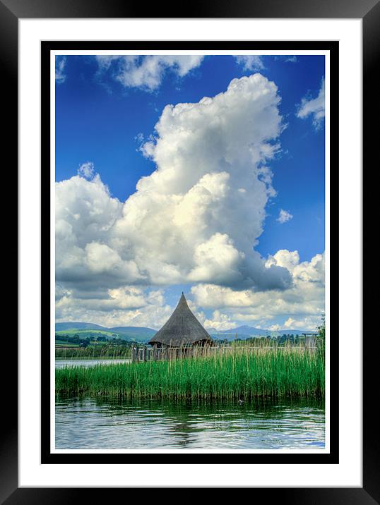 Summer by the Lake 2 Framed Mounted Print by TIM HUGHES