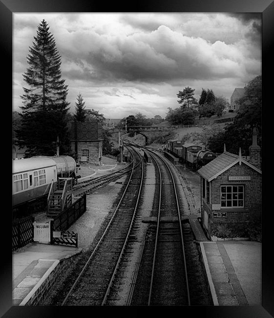 Goathland Station Framed Print by Nige Morton