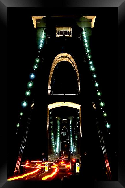 Clifton Suspension Bridge Framed Print by Ken Patterson