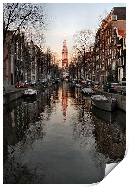 Zuiderkerk Print by Richard Cooper-Knight