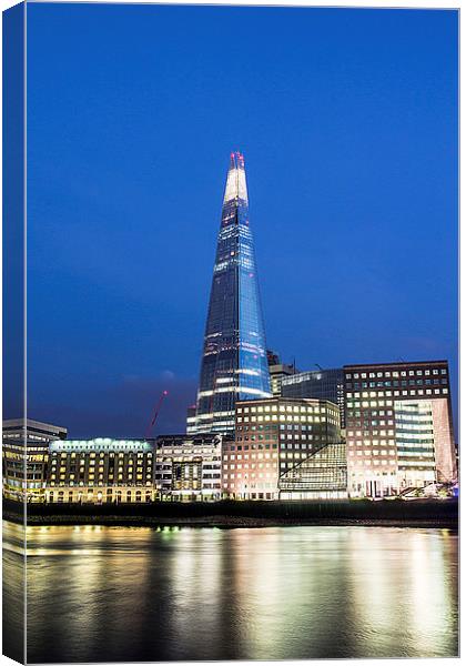 The Shard Canvas Print by Keith Thorburn EFIAP/b