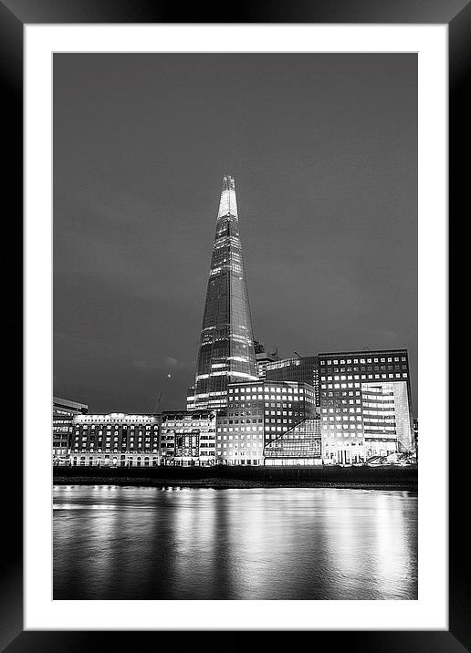 The Shard Framed Mounted Print by Keith Thorburn EFIAP/b