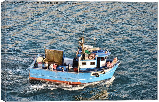 Spanish Fishing vessel Canvas Print by Frank Irwin