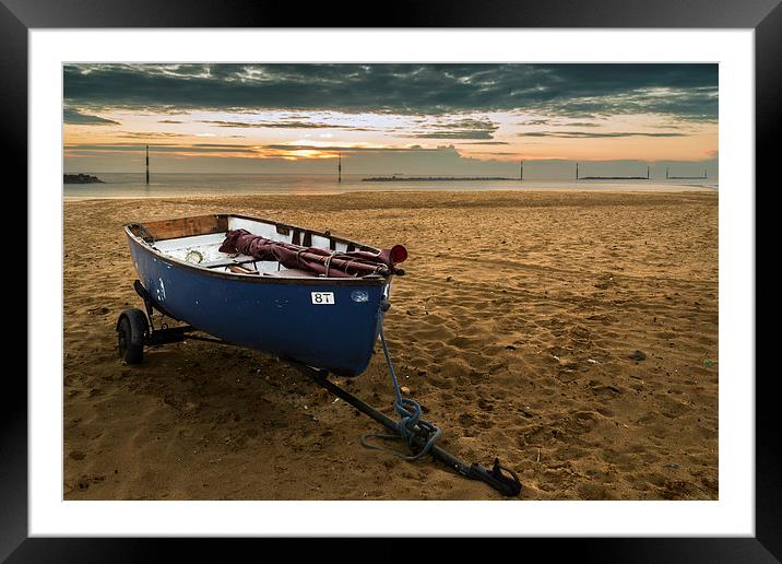 Sea Palling Beach Framed Mounted Print by Stephen Mole