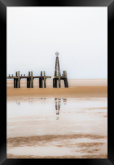 The Old Pier Framed Print by Sean Wareing