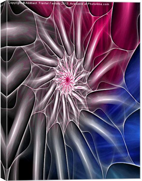 Wonder Web Canvas Print by Abstract  Fractal Fantasy