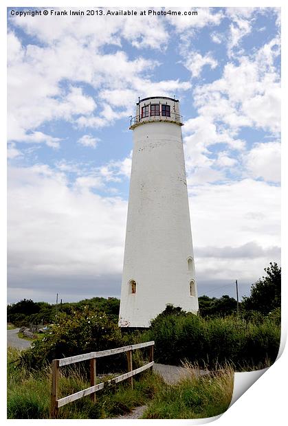 Leasowe Lighthouse Print by Frank Irwin