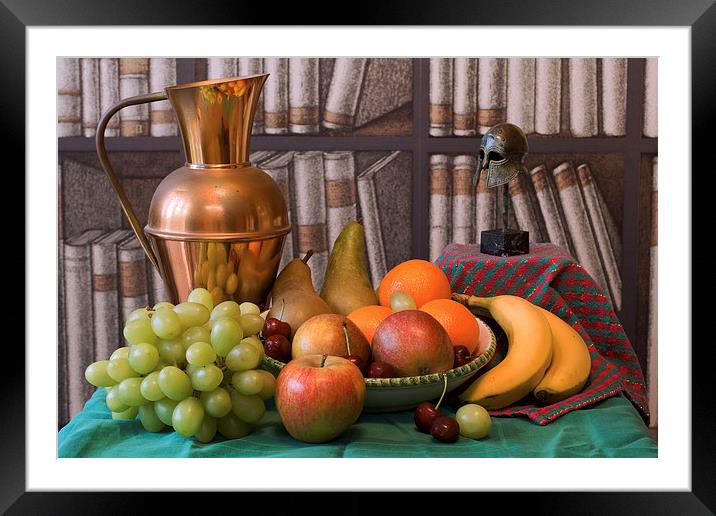 Still Life Framed Mounted Print by Richard Cooper-Knight