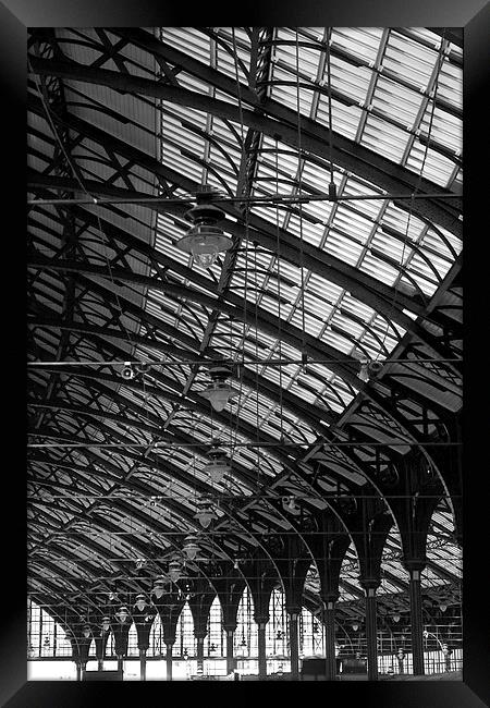 Brighton Station Framed Print by Richard Cooper-Knight