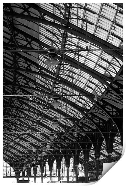 Brighton Station Print by Richard Cooper-Knight