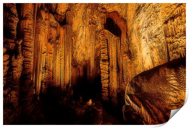 Arta Caves Mallorca Print by Simon Litchfield
